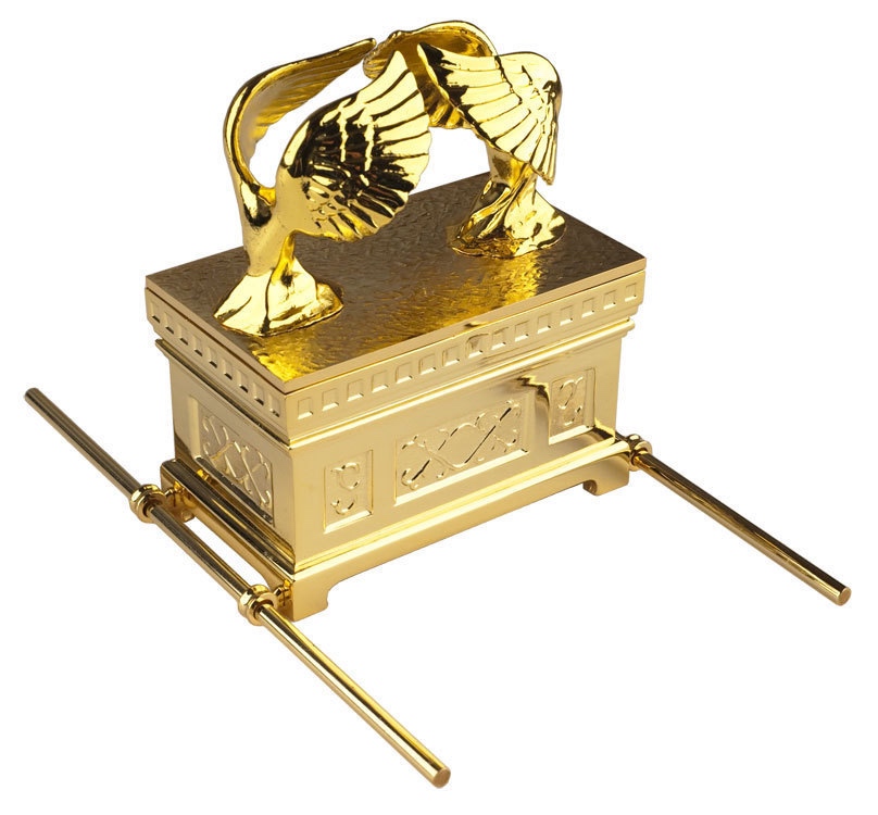 上图:约柜示意图。会幕里的约柜在犹太人被掳巴比伦后就没有再提到,上图是比较接近「山上的样式」的一个示意图。 上图:约柜示意图。会幕里的约柜在犹太人被掳巴比伦后就没有再提到,上图是比较接近「山上的样式」的一个示意图。